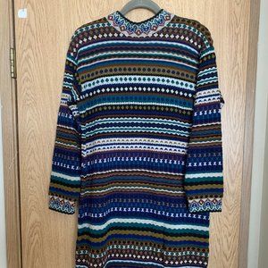 Missoni Sweater Dress, 100% Wool, Never Worn